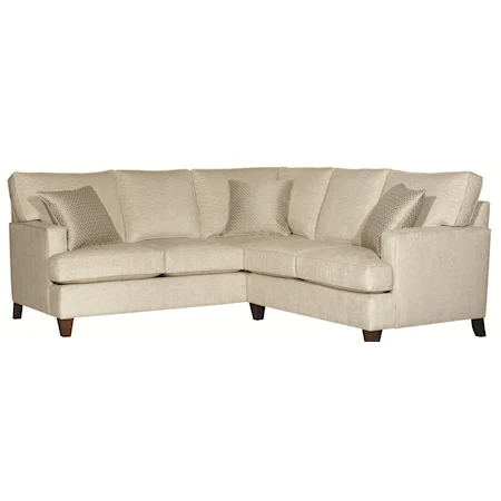 Contemporary Styled Park Avenue 2 Piece Sectional